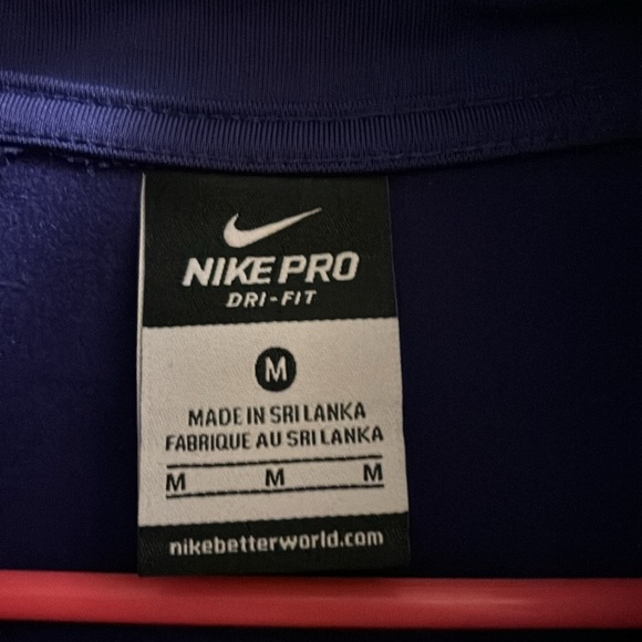 Nike Pro Dri Fit half zip - Picture 2 of 6